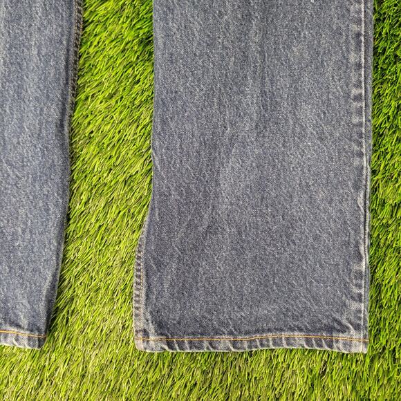 Vintage 90s LEVIS 517 Bootcut Jeans 36x30 Medium-Wash USA - Picture 13 of 16